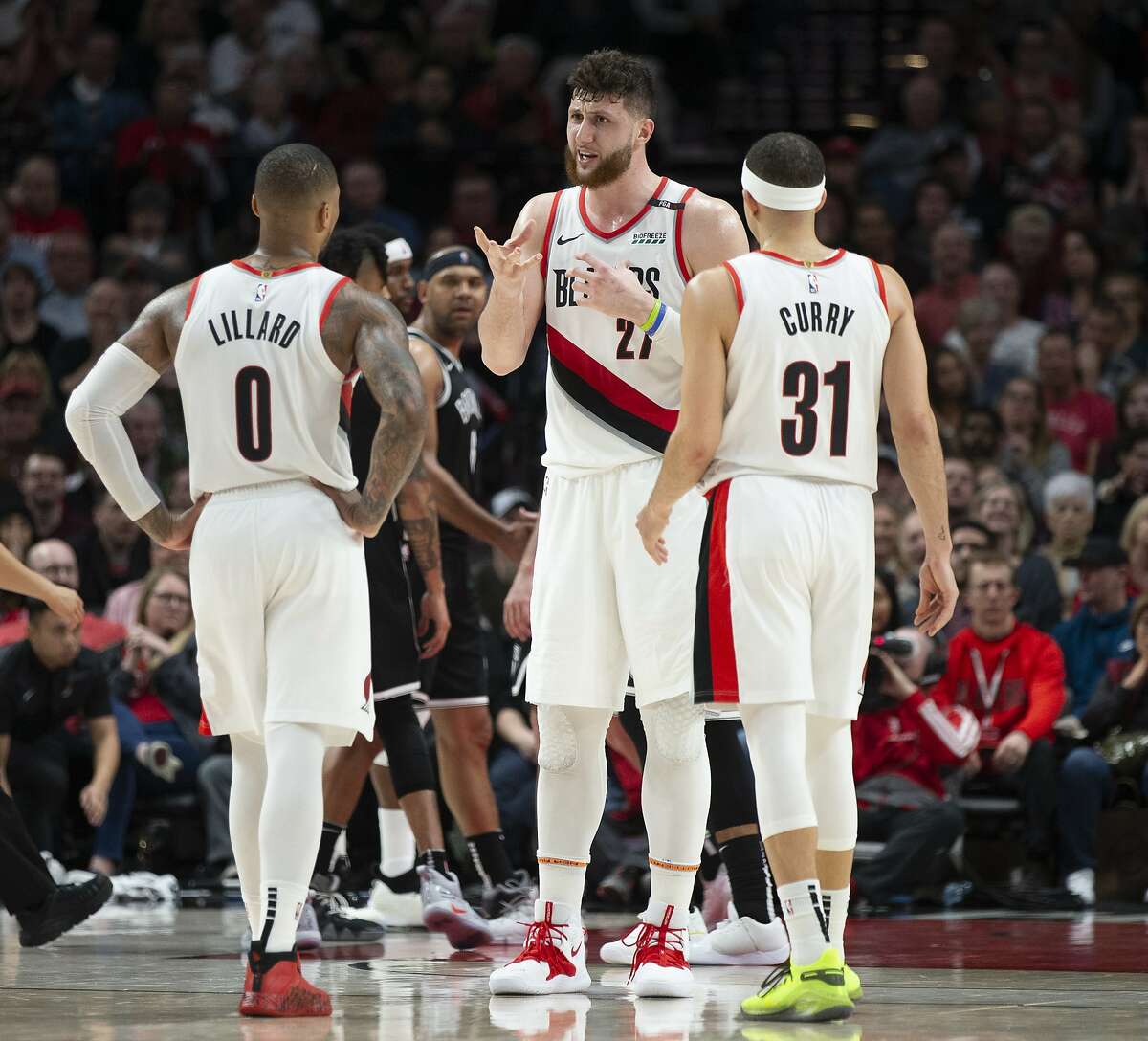 There S A Weird Reason A Portland Trail Blazer Is Practicing With