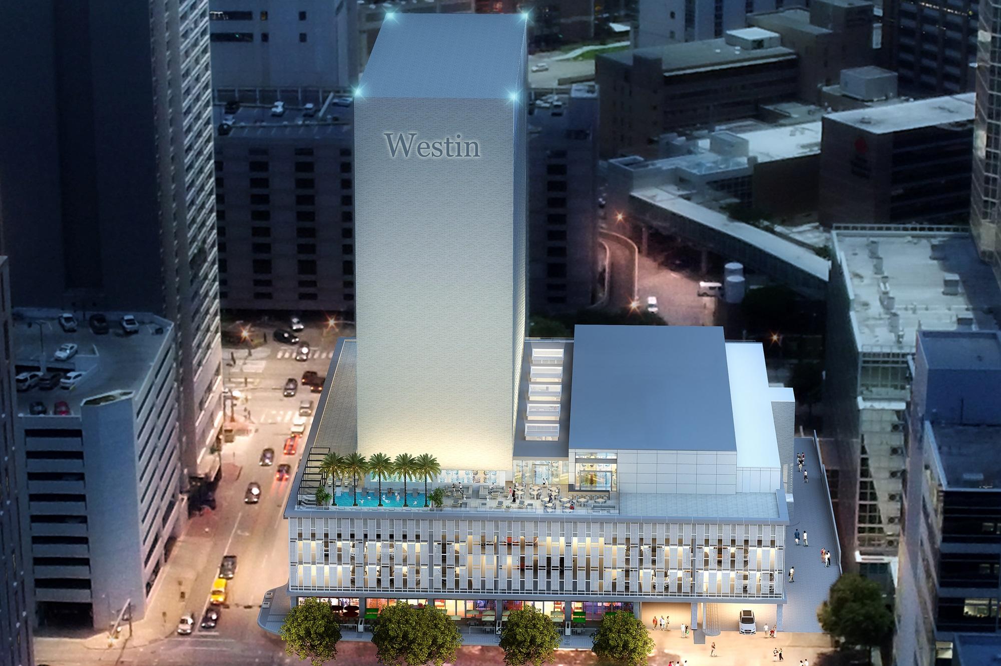 Westin Hotel Planned For Midcentury Modern Landmark In Med Center