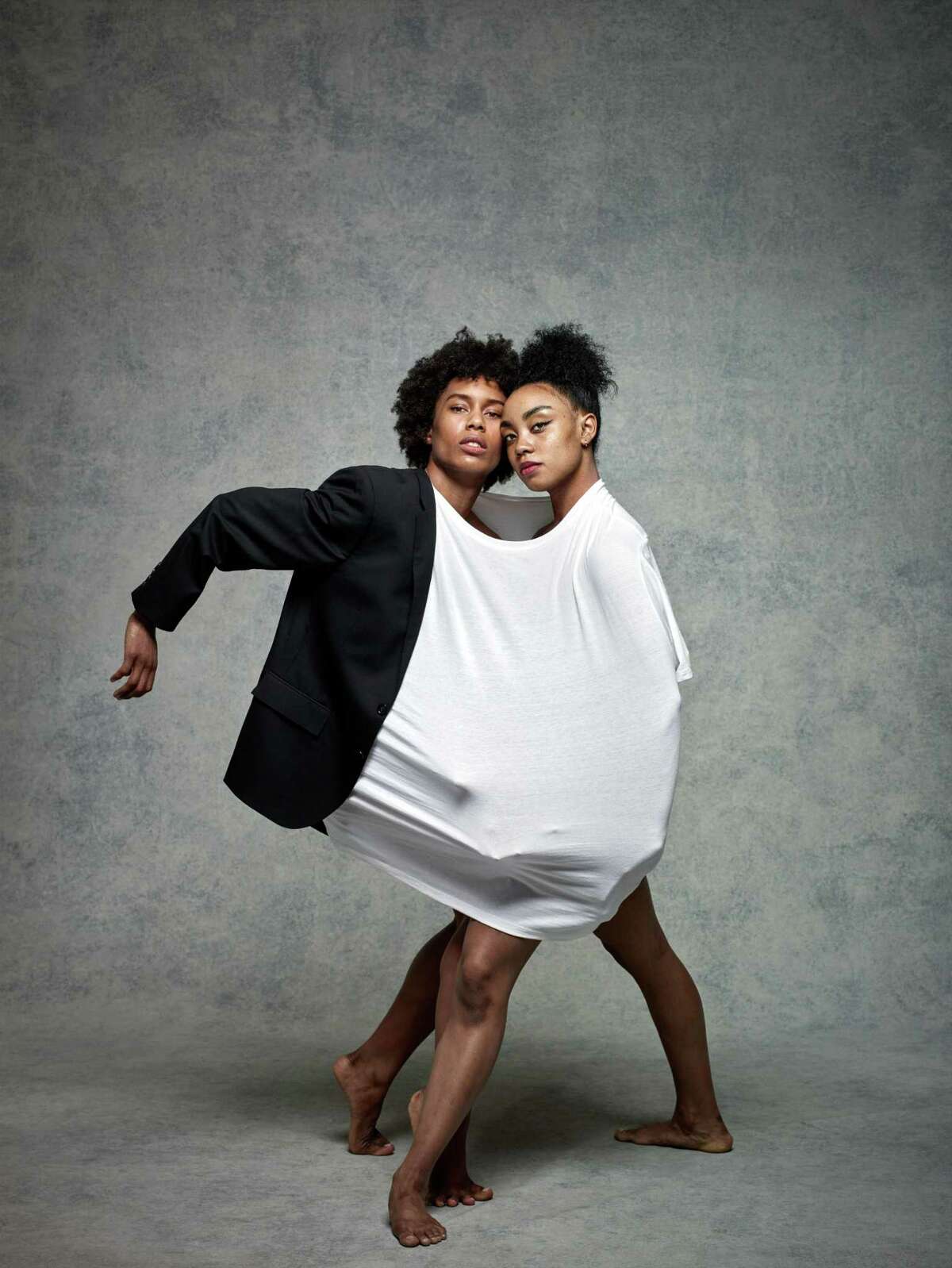 Catherine Ellis Kirk and Marcella Lewis are among the performers in Kyle Abraham's A.I.M. dance company. Society for the Performing Arts will present the world premiere of A.I.M.'s "Until the End of All Time," the first part of a trilogy to be developed during the next six years, June 4-5, 2020 at Wortham Theater Center.