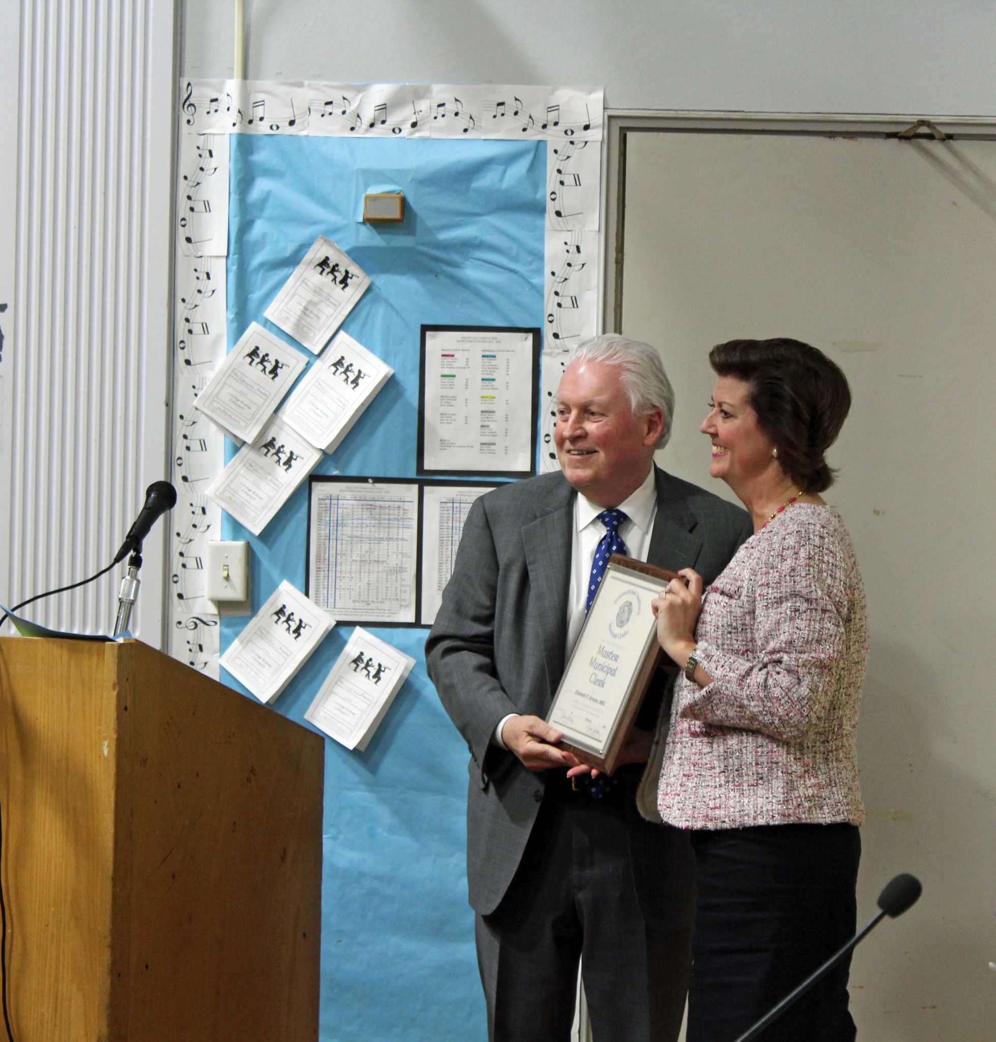 Town clerk awarded international designation