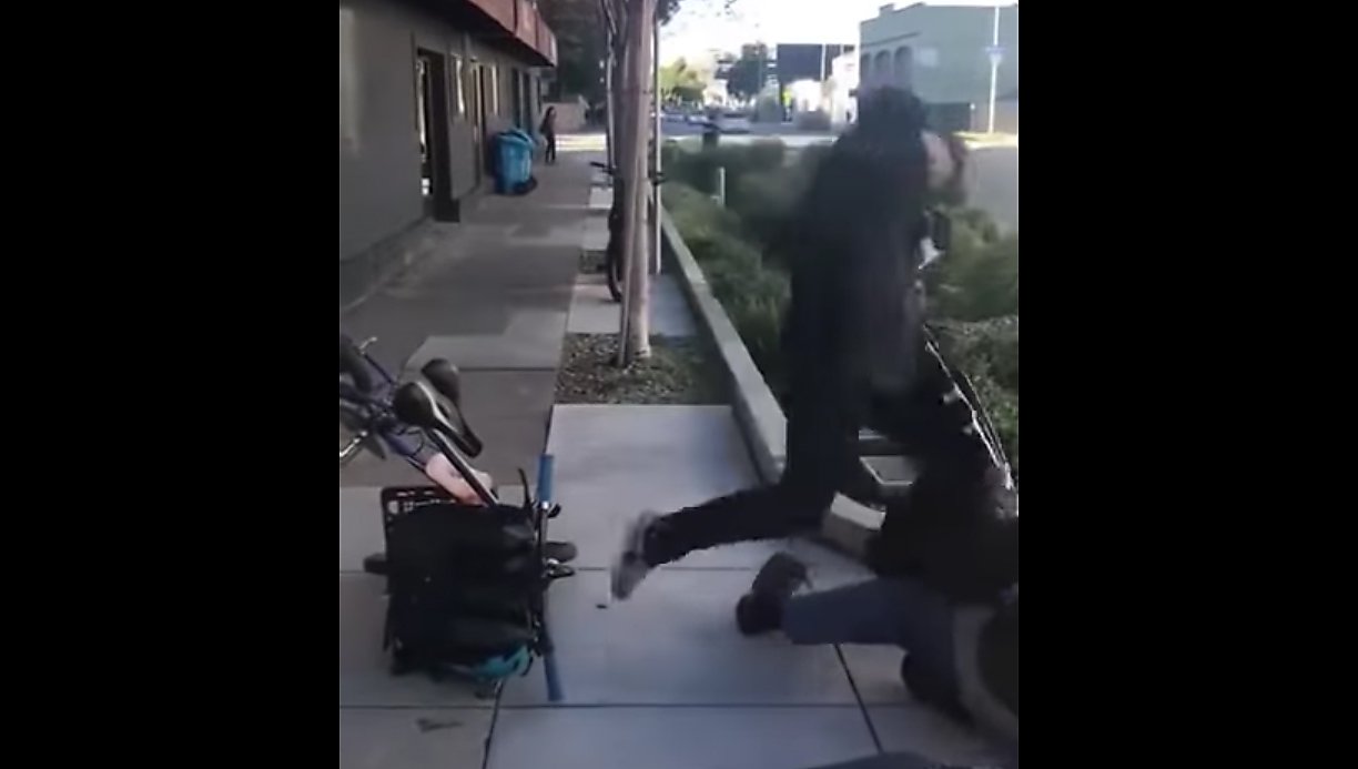 Video shows man kicking 85-year-old antiabortion demonstrator outside ...