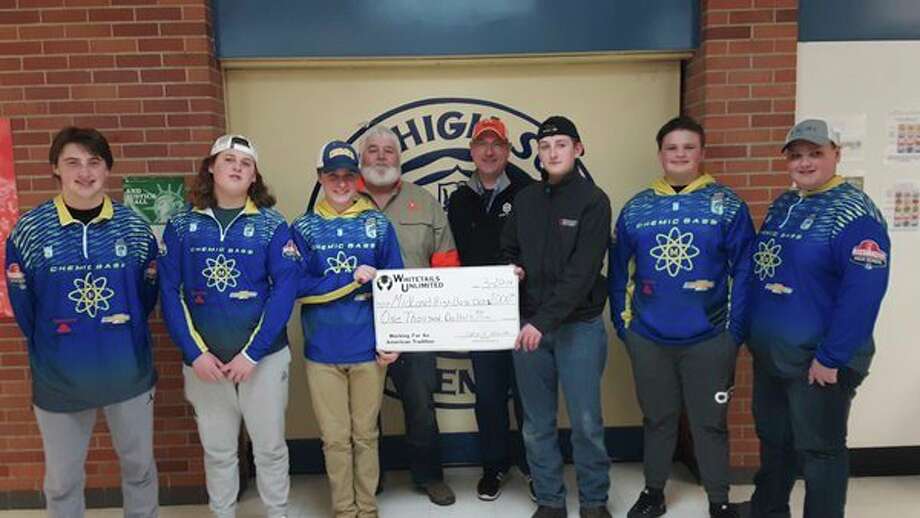 Midland High bass fishing club receives donation - Midland ...