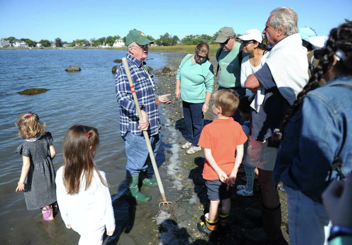 Greenwich Shellfish Commission Warden Bill Cameron will gives a shellfishing demonstration at Greenwich Point Park in Old Greenwich this Sunday.