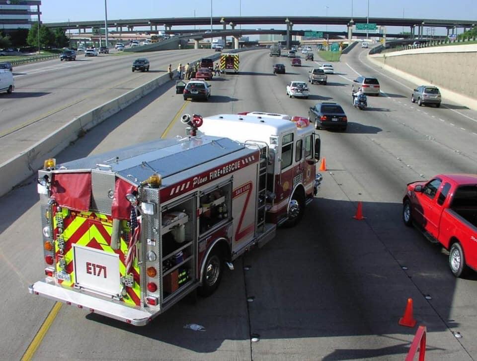 Why firetrucks block highway lanes after accidents