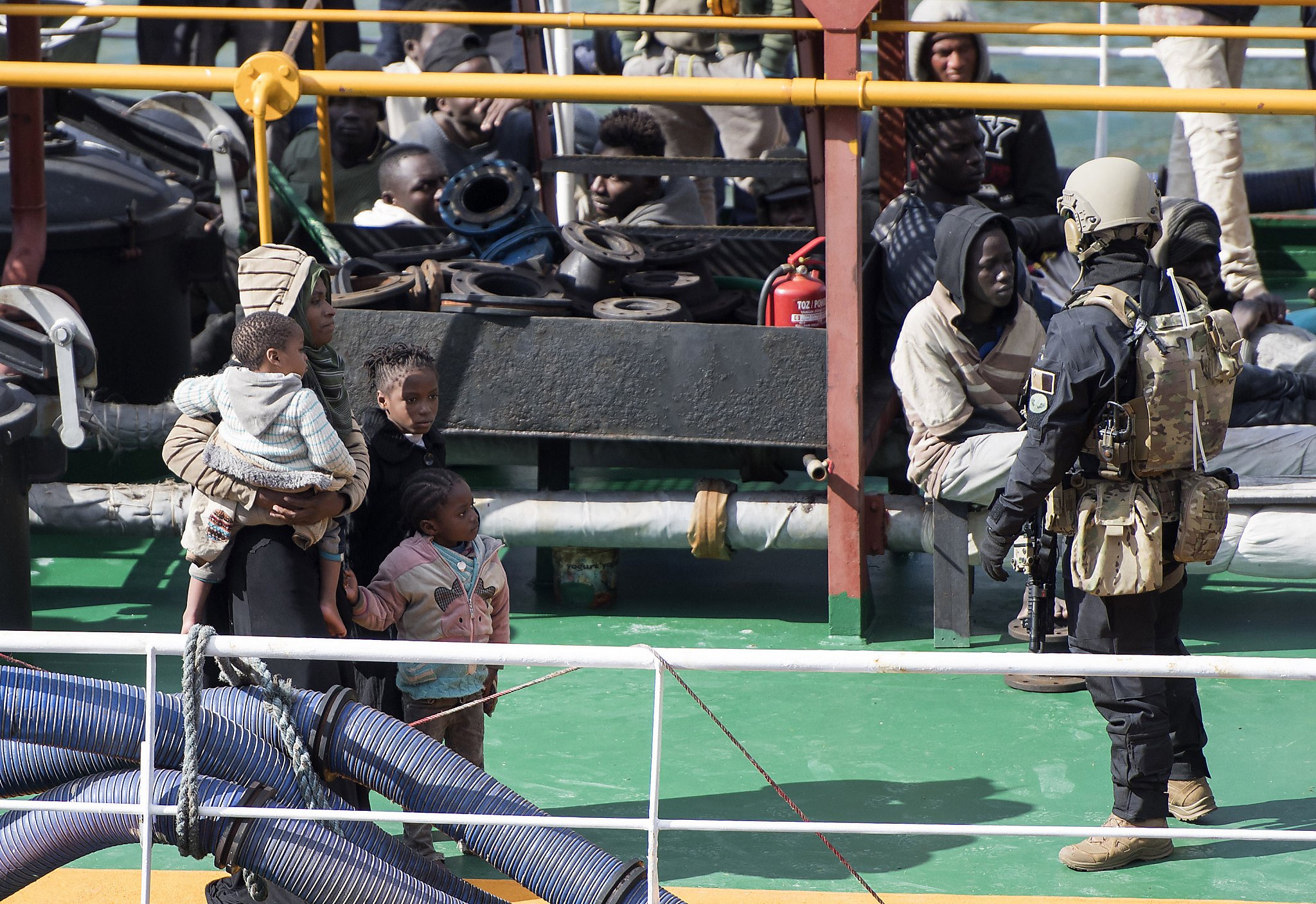 Self-defense or piracy? Debate after migrants hijack tanker