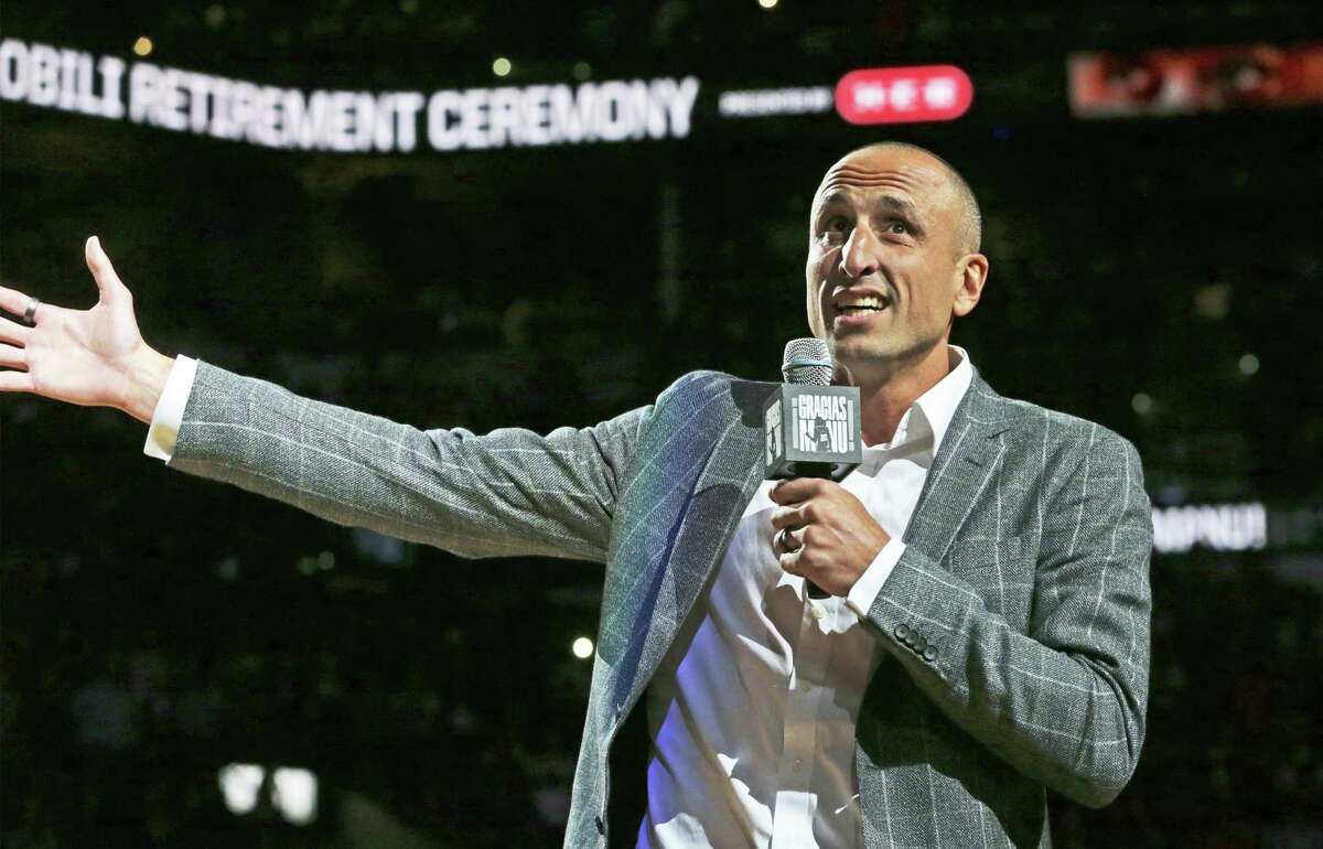 Retired Spurs guard Manu Ginobili stars in a new social media video remembering one of the craziest dunks of his career.   