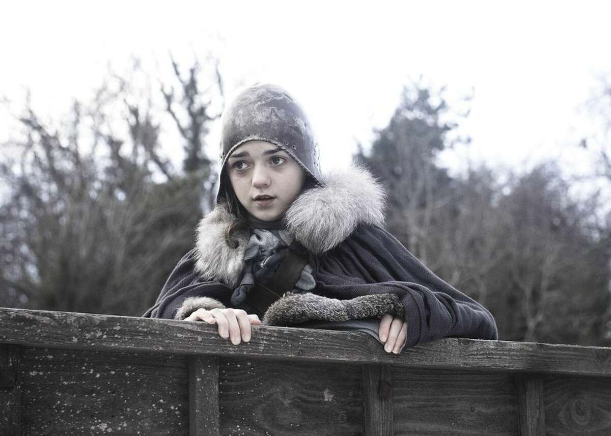 Game of Thrones stars, from season 1 through today Arya Stark in the first season of Game of Thrones. English actress Maisie Williams was just 13 when she filmed the initial season, and it was her first professional acting role.