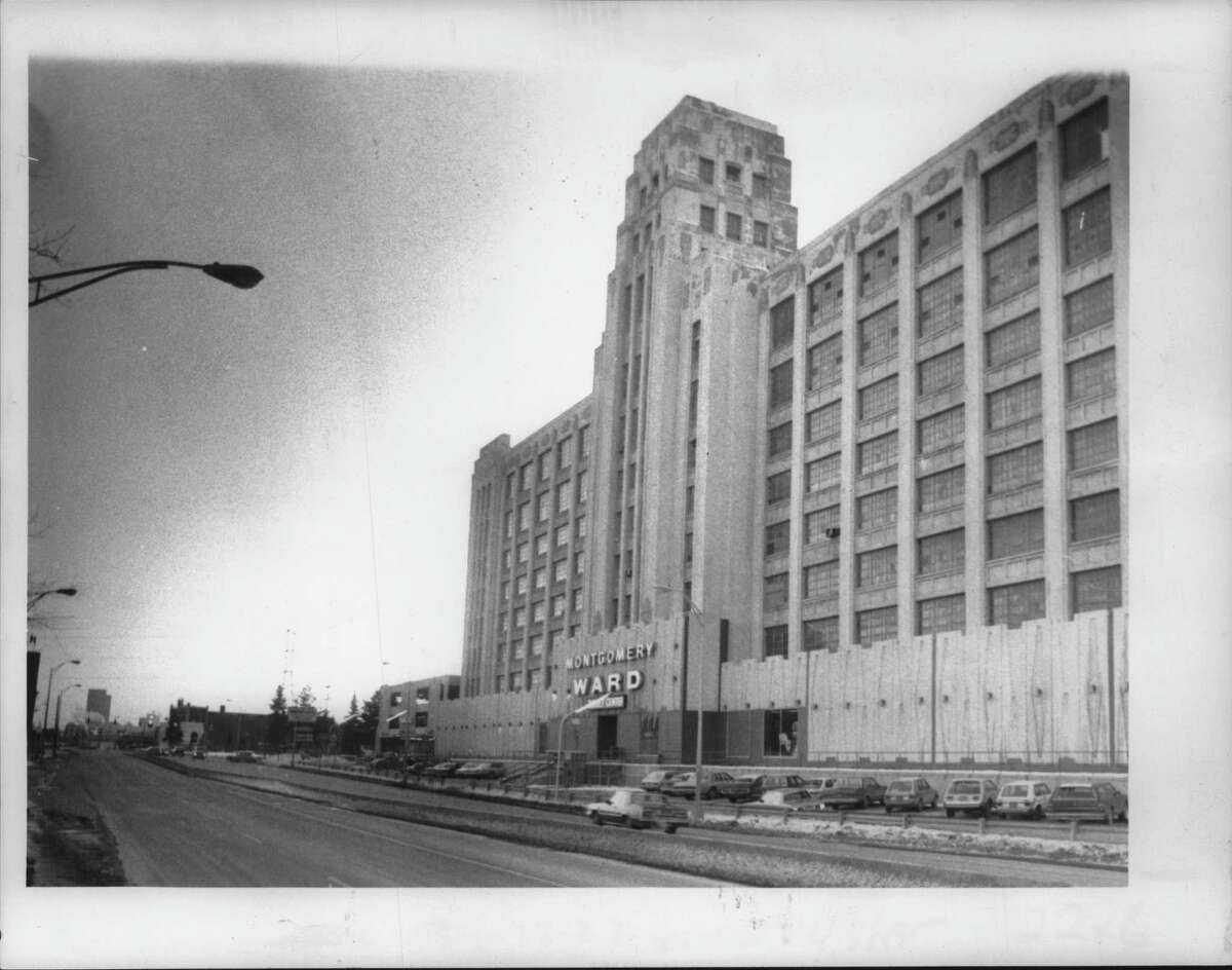 Montgomery Ward's colossal former home in Menands hits auction block