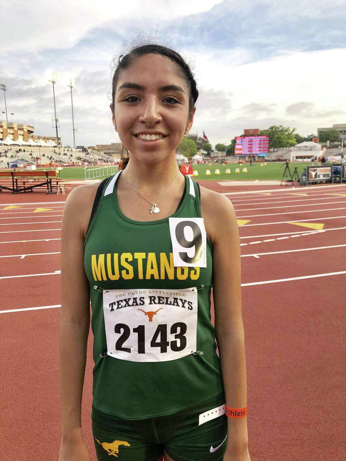 Nixon’s Alexa Rodriguez took sixth in the 3,200-meter run with a 10:50.47 at the Texas Relays.
