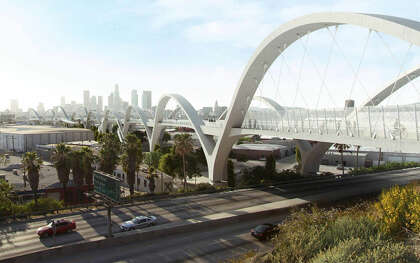 Houston Based Cemex To Provide Concrete For Iconic L A Bridge Houstonchronicle Com
