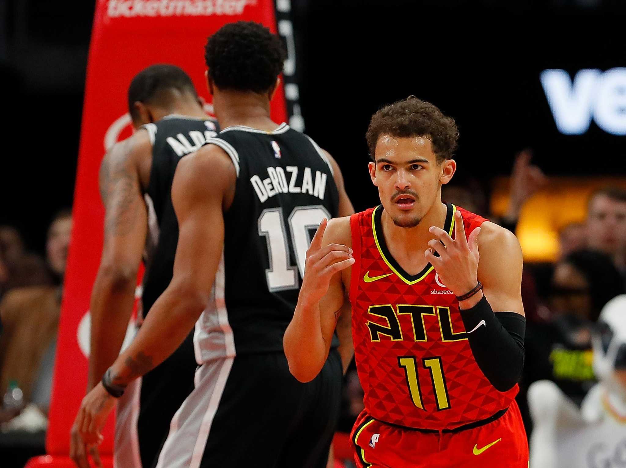Spurs See Trae Young In The Heat Of A Roy Race Expressnews Com