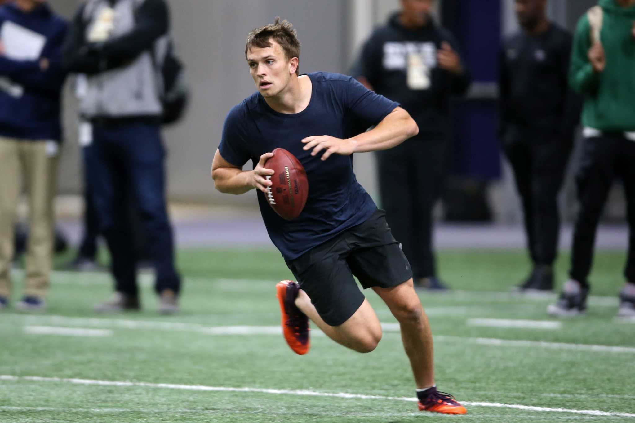 Washington Pro Day Did Jake Browning show improved arm strength?