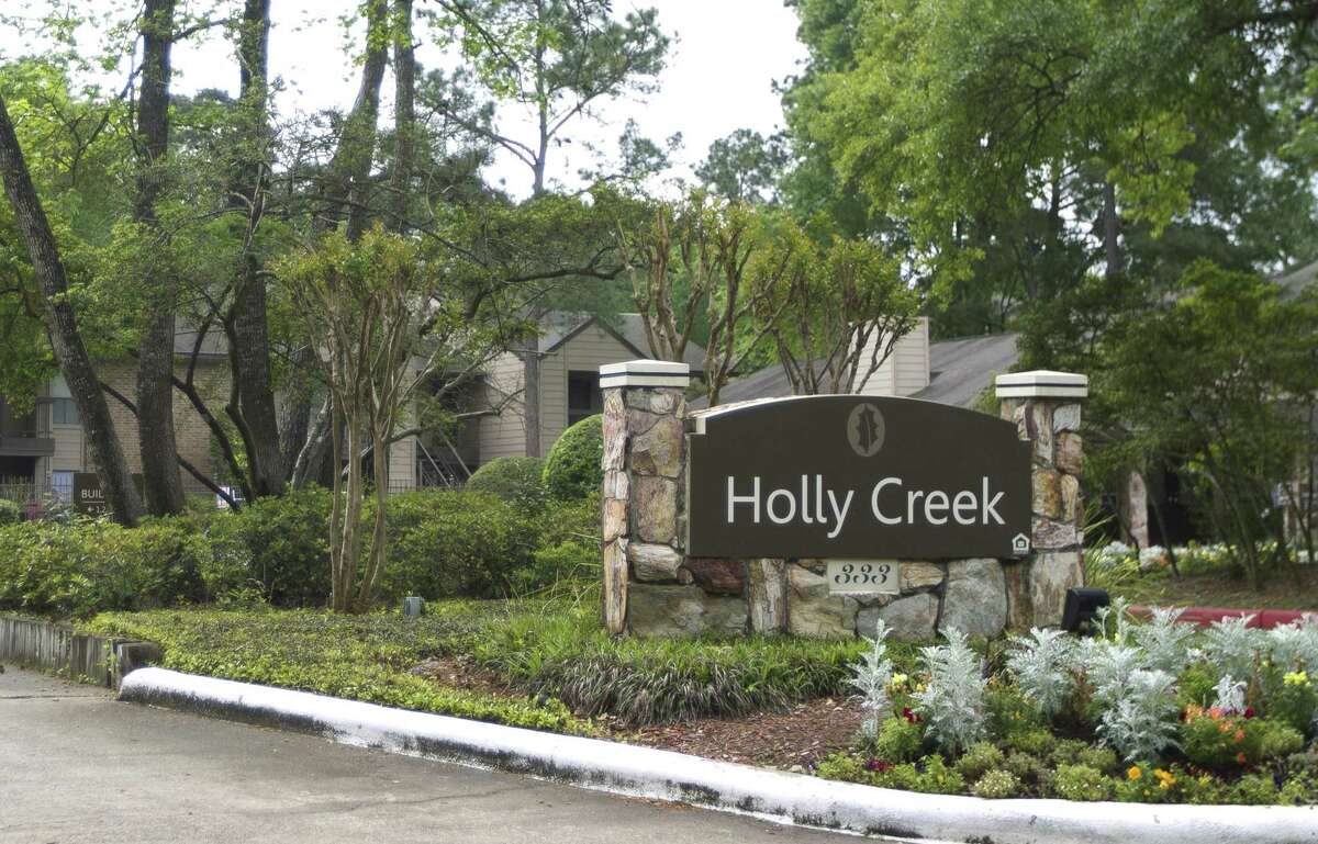The Holly Creek apartments are seen Friday, March 29, 2019, in The Woodlands.