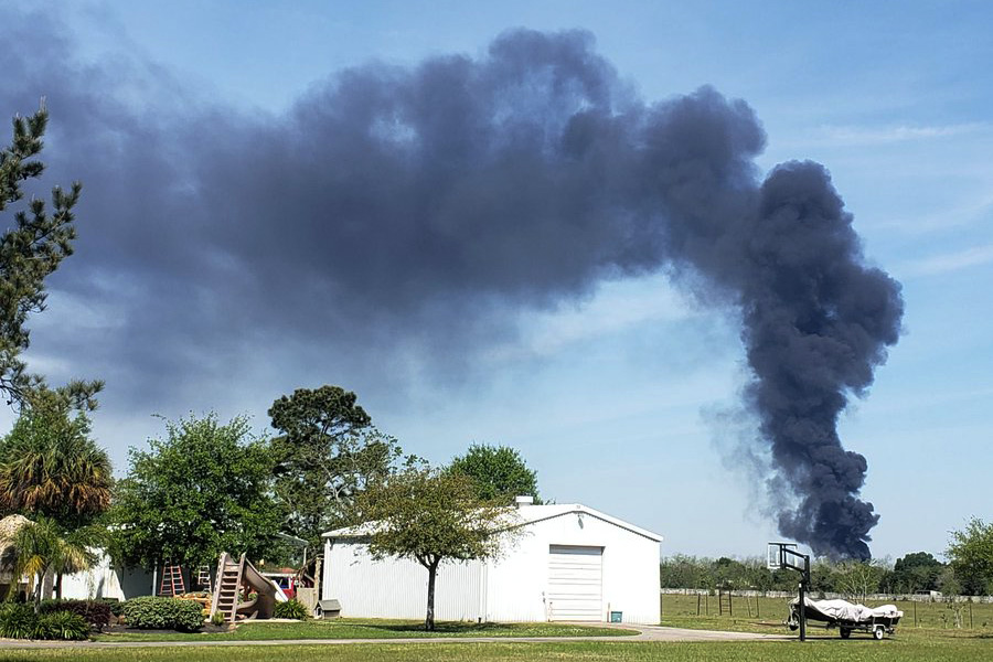 One dead in fire at KMCO chemical plant in Crosby