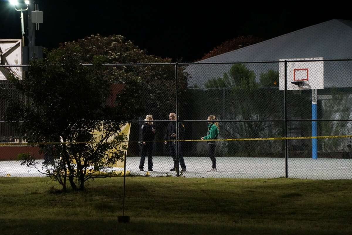 One man was shot in the head during an argument at a pick-up basketball game at Lady Bird Johnson Community Park Tuesday, April 2, 2019.