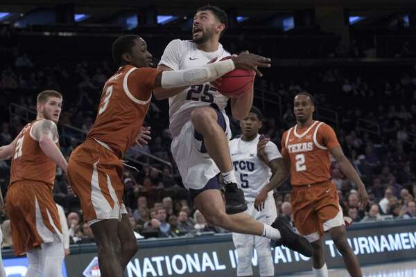 Texas Earns Some Payback By Toppling Tcu In Nit Semifinals
