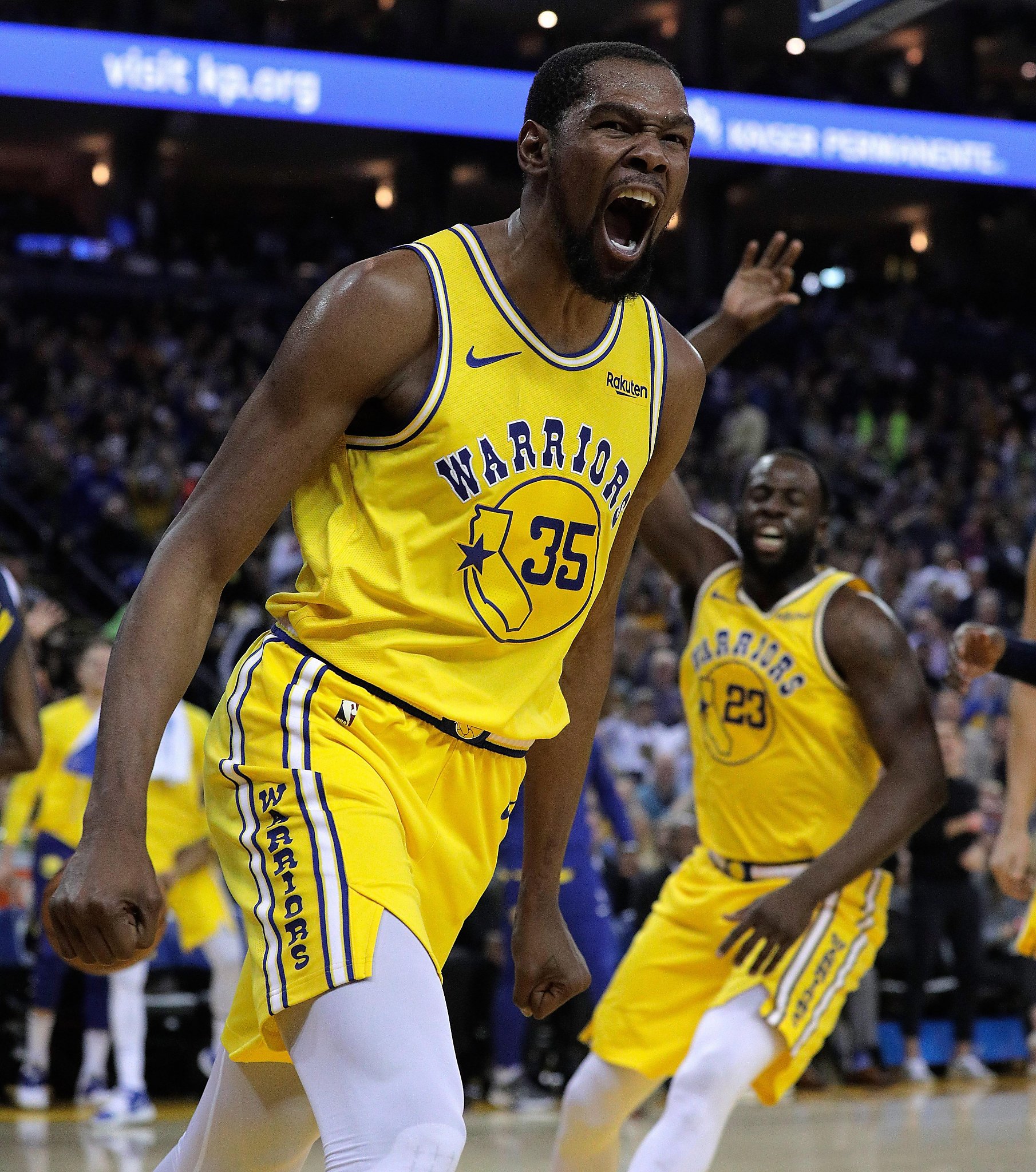 Kevin Durant Yellow NBA Jerseys for sale