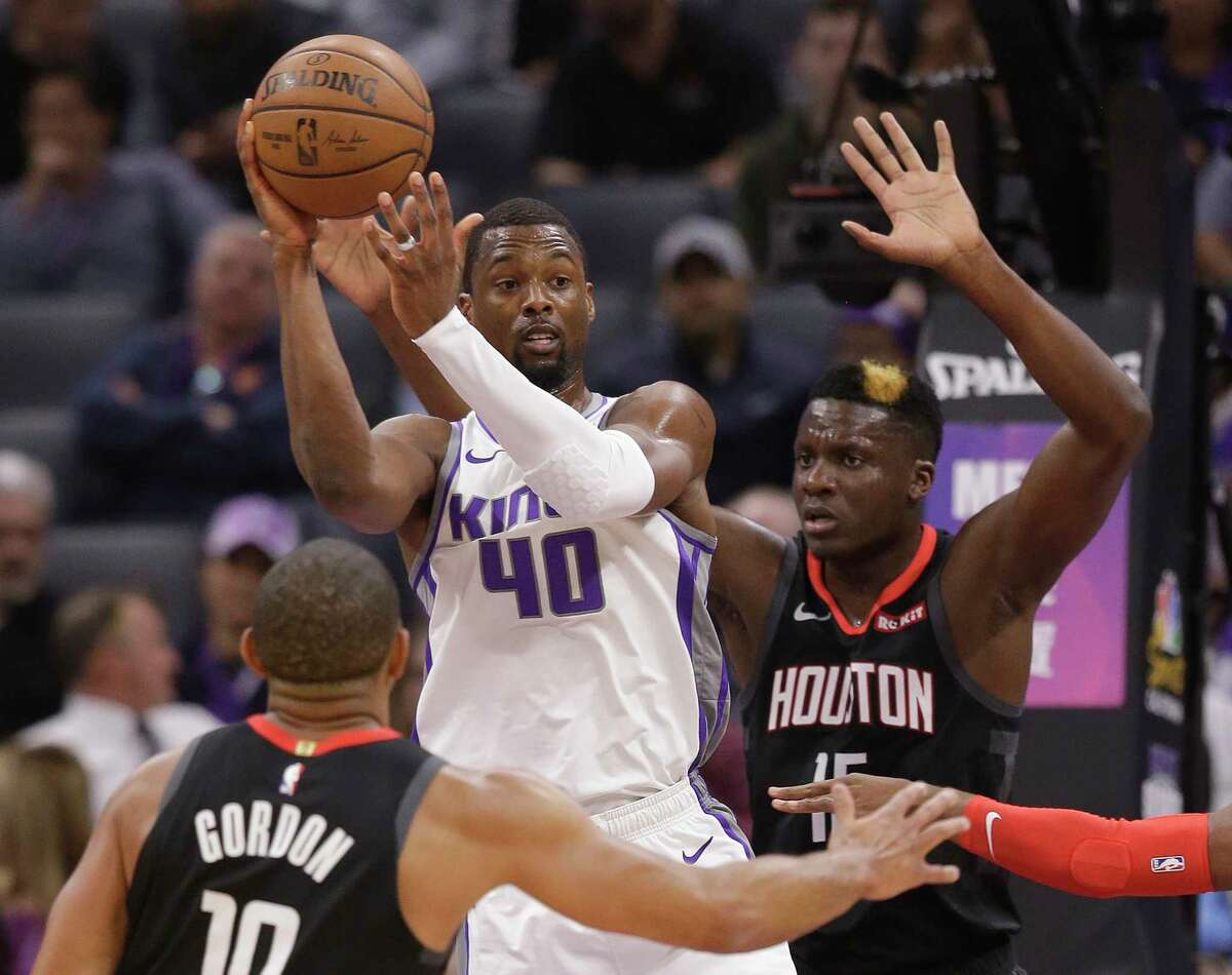 14. Harrison Barnes, Sacramento Kings 2019 pay: $26.3 million Overall rank: 88 Texas tie: Barnes started his career with the Warriors and is back in Northern California as a member of the Kings. But as a free agent, he signed a fat max contract extension with the Dallas Mavericks.  (AP Photo/Rich Pedroncelli)