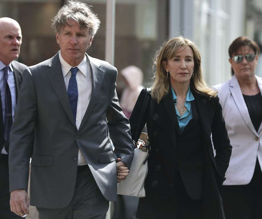 Felicity Huffman spotted on family visit at minimum security Bay Area