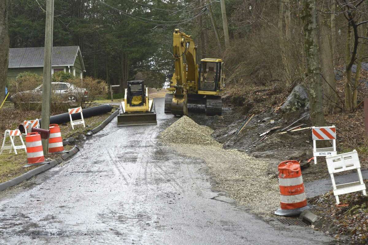 Repairs begin on Bethel road with flooding problem