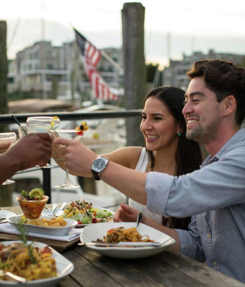 A few of the participating restaurants are on the New Haven shore. Photo: Full Send Productions/Market New Haven,  Inc. / Contributed Photo