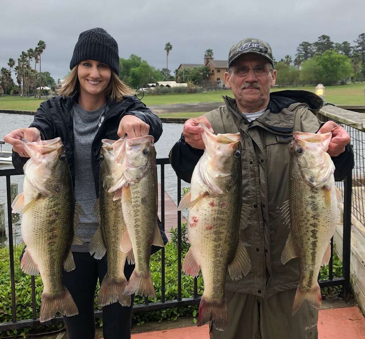 Hilary and Jerry Watson won the CONROEBASS Weekend Series Tournament with a bass weighing 23.19 pounds