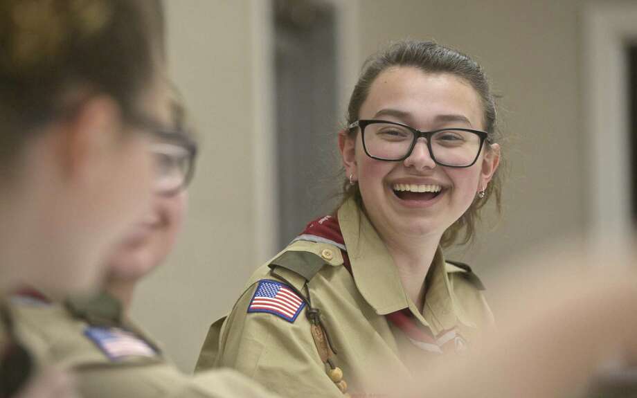 Redding all-girl Boy Scout troop among the first in country - New Milford Spectrum