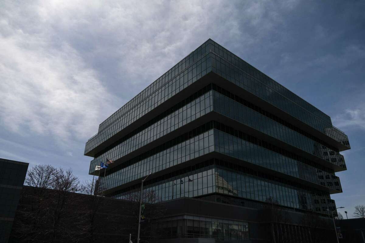 Purdue Pharma is headquartered at 201 Tresser Blvd., in downtown Stamford, Conn.