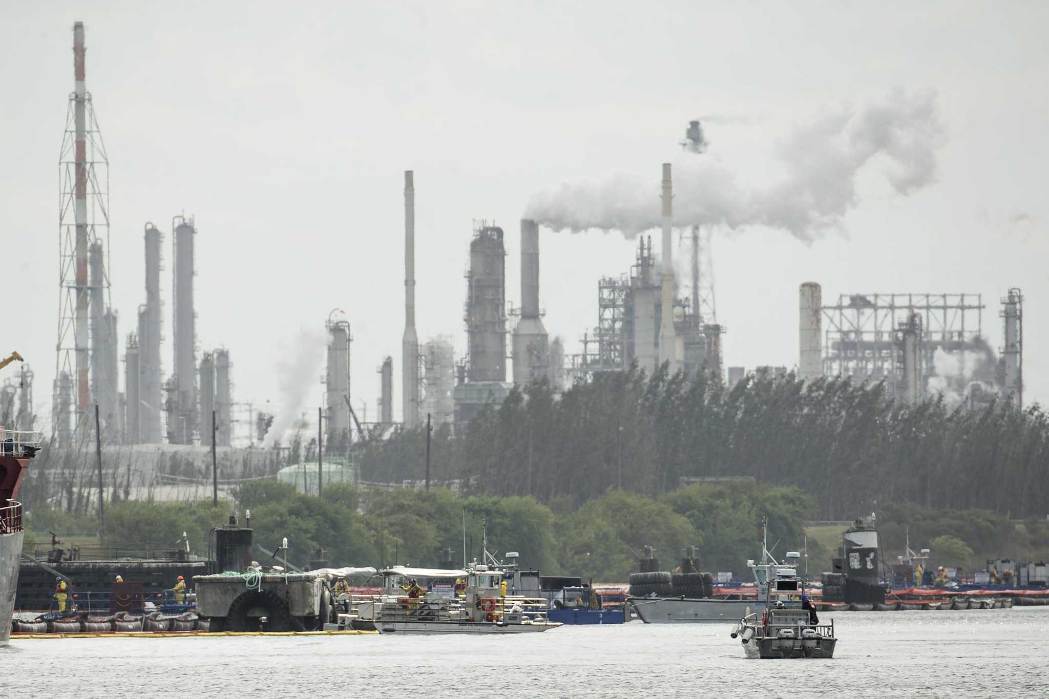 Month after ITC explosion at Deer Park plant, fire