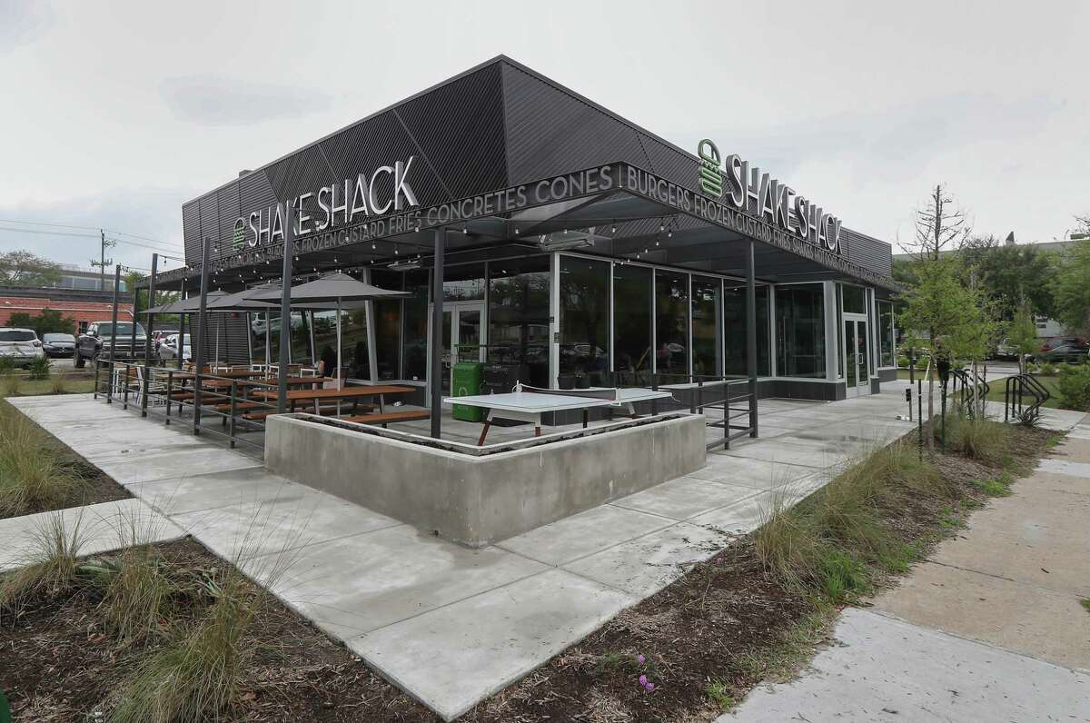 1002 Westheimer, Shake Shack recently opened where a Burger King once stood Thursday, April 4, 2019, in Houston.