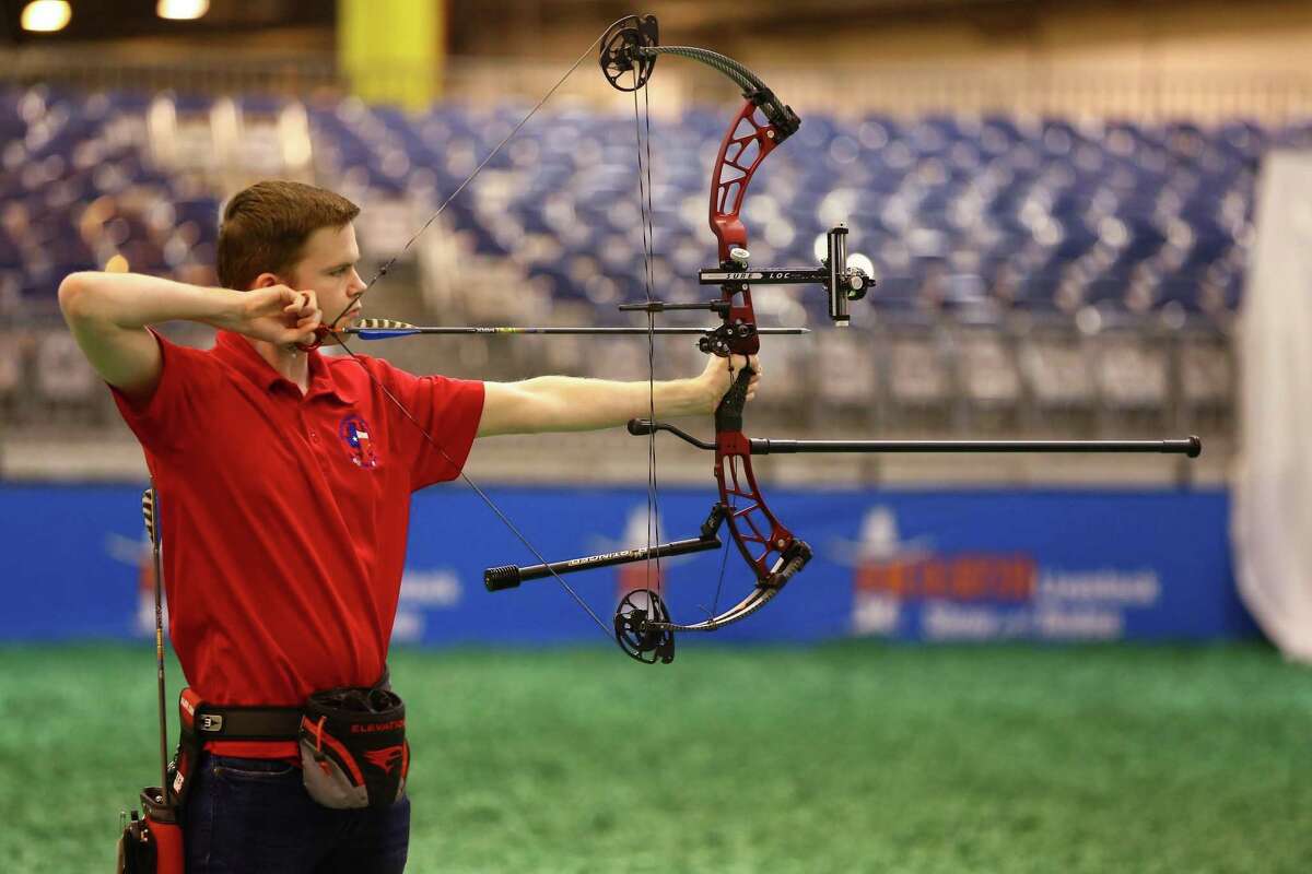 Out of the 60 total competitors at the Houston Livestock Show and Rodeo’s archery competition, several students with the growing Montgomery County 4-H Shooting Sports Club earned top scores. James Baker, 10th grade Woodlands High, won Reserve Grand Champion Senior Compound.