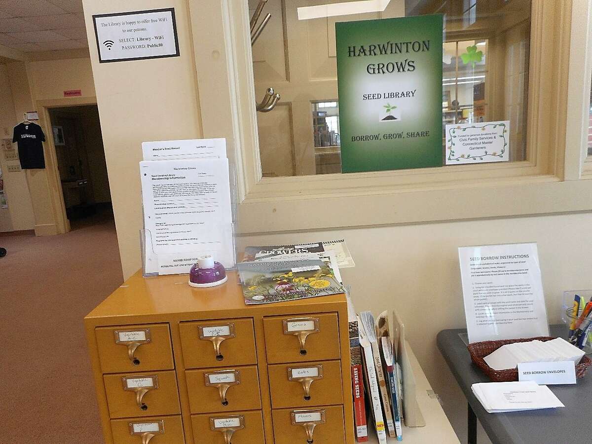 Harwinton Grows Seed Library now open at library
