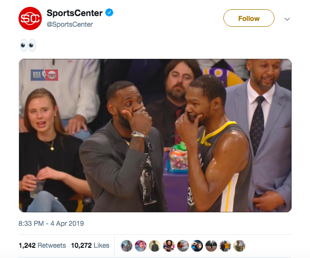 Sorry Nba Lip Readers Kevin Durant And Lebron James Probably Just Sorry Nba Lip Readers Kevin Durant And Lebron James Probably Just