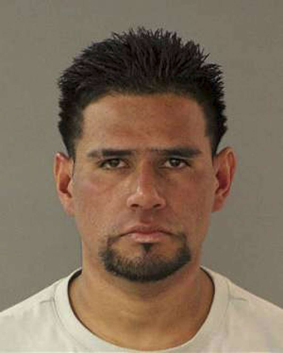 In this photo released March 12, 2019, by the San Jose Police Department, is Carlos Eduardo Arevalo Carranza. Authorities in Northern California are criticizing so-called sanctuary policies they say prevented federal authorities from detaining Carranza who is in the country illegally before he allegedly killed a woman inside her home. San Jose Police Chief Eddie Garcia says Carlos Eduardo Arevalo Carranza stalked Bambi Larson's neighborhood before allegedly beating and stabbing her to death. Garcia says Immigration and Customs Enforcement had previously asked to take custody of him six times, four times in Santa Clara County and two times in Los Angeles County. (San Jose Police Department via AP)