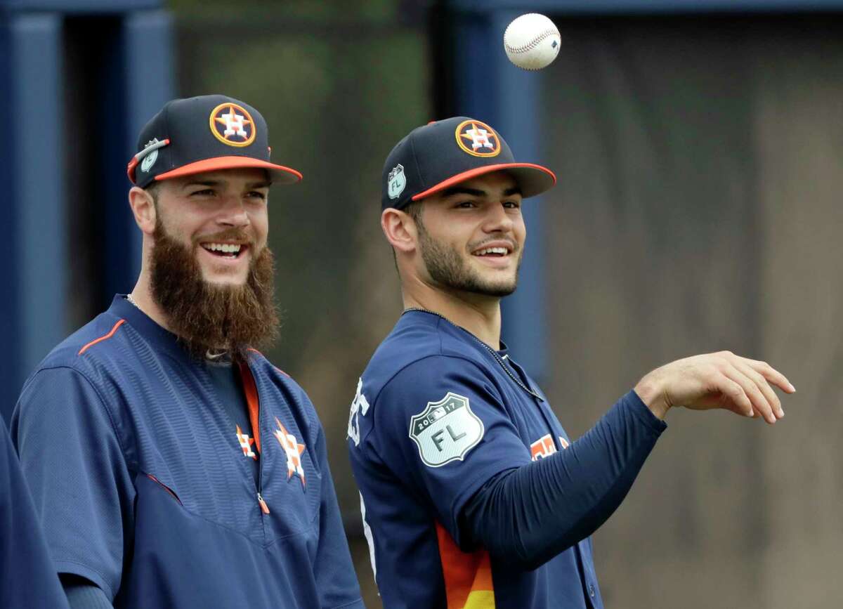Astros Lance Mccullers Honors Dallas Keuchel Before Home Opener 