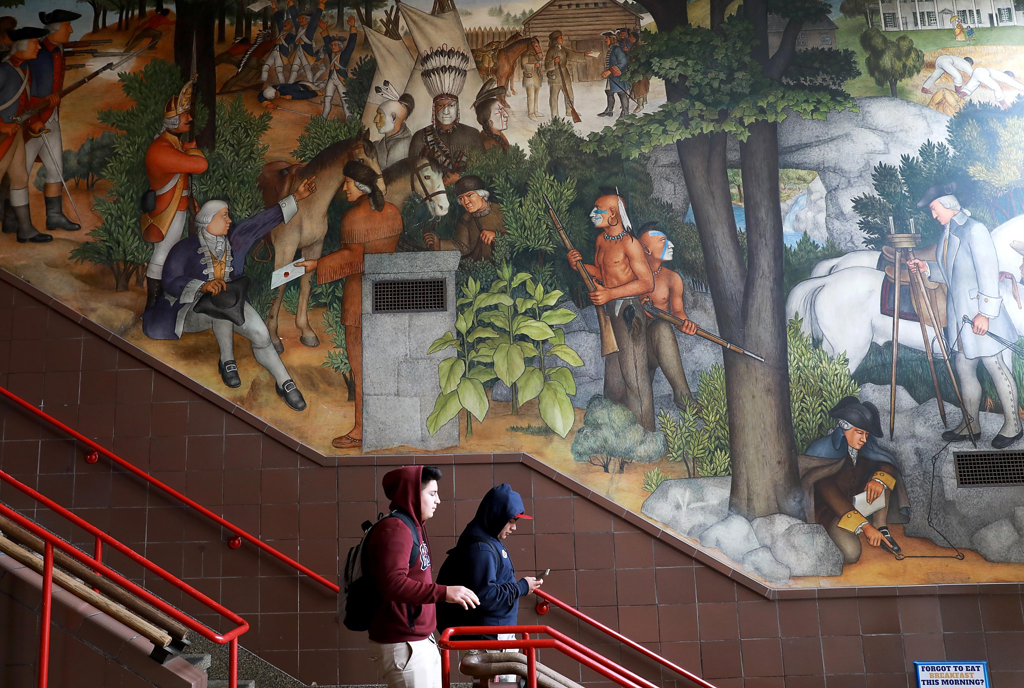 Offensive Or Important Debate Flares Anew Over Sf School Mural