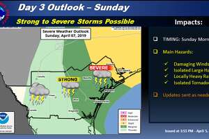 NWS: Strong to severe thunderstorms possible for Laredo area this weekend