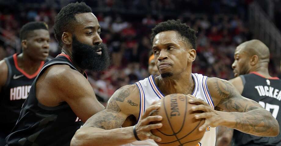 James Harden Rockets Knock Off Knicks Houston Chronicle