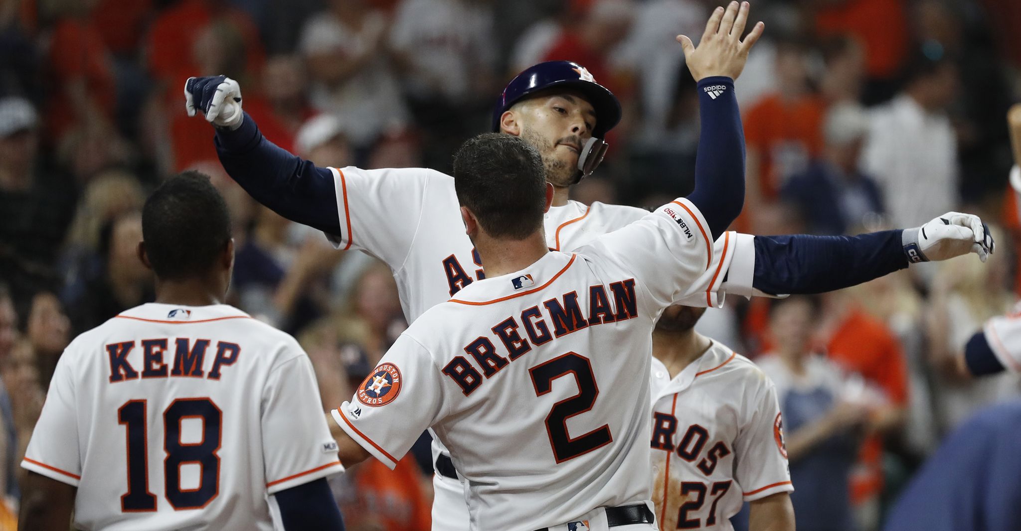 Houston'S Wild Night At The Ballpark: Correa, Bregman, And The Home Run That Caused A Frenzy! - 6fqgqsl