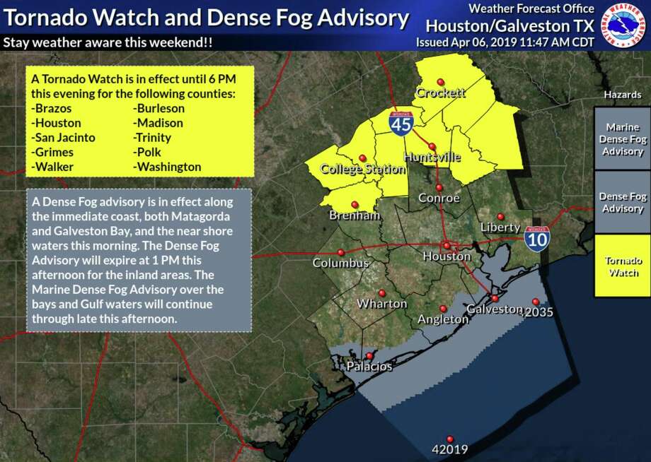 After Rains Fog Rolls Into Madison >> Tornado Watch In Effect North Of The Houston Area Houston Chronicle After Rains Fog Rolls Into Madison >> Tornado Watch In Effect North Of The Houston Area Houston Chronicle