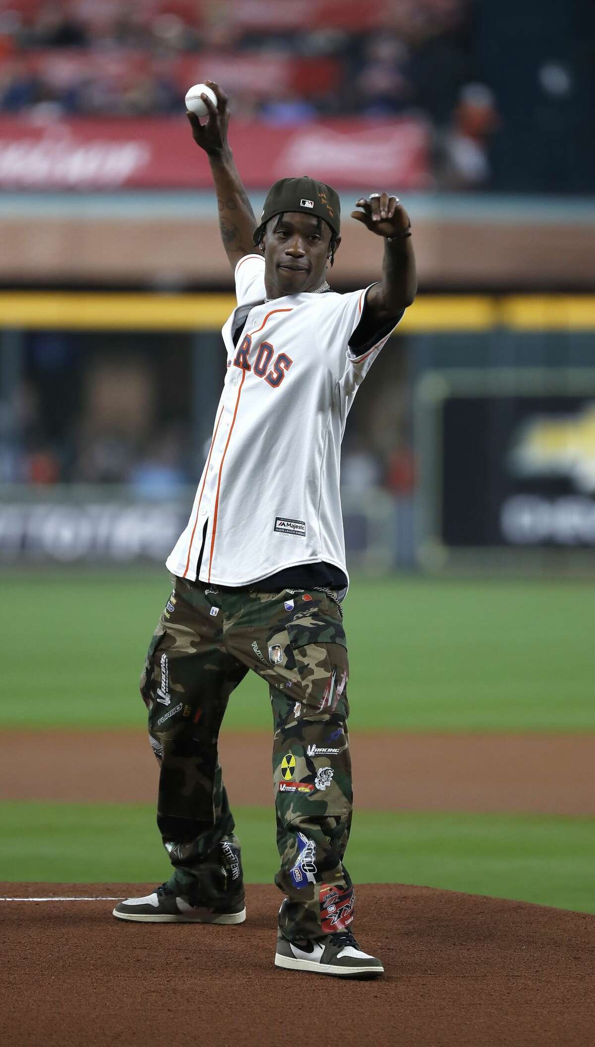 The most memorable first pitches of the Astros' 2019 season