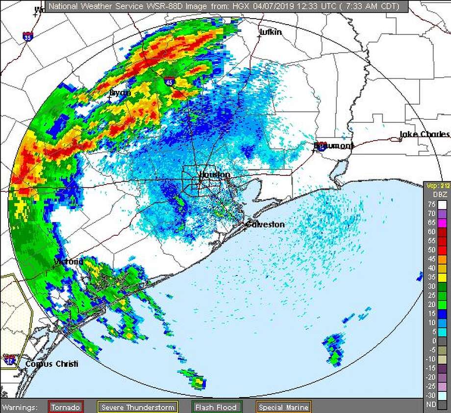 Severe thunderstorm warning for Houston until 2:30 p.m. - Houston Chronicle