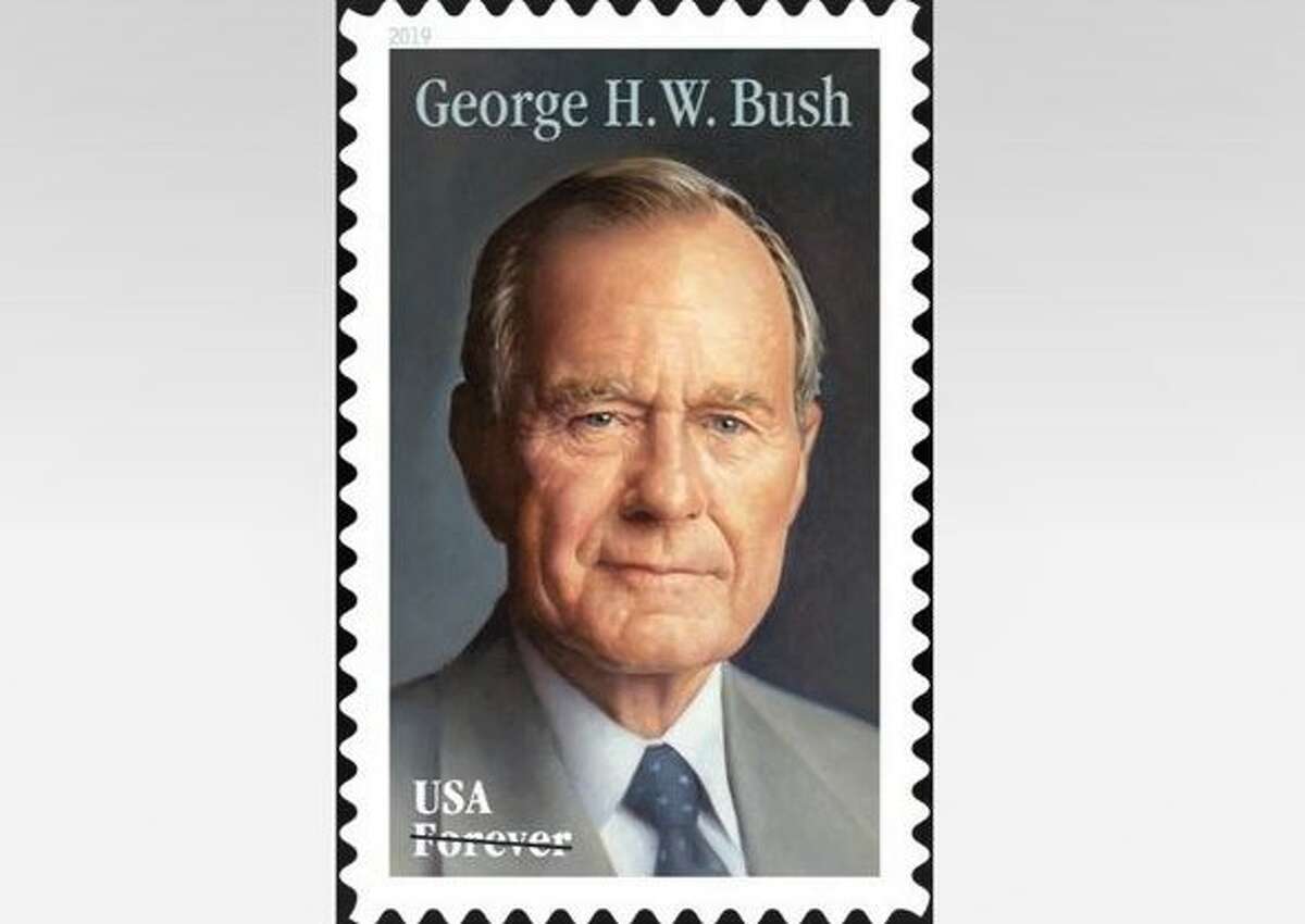 Former President H.W. Bush honored with new Forever Stamp