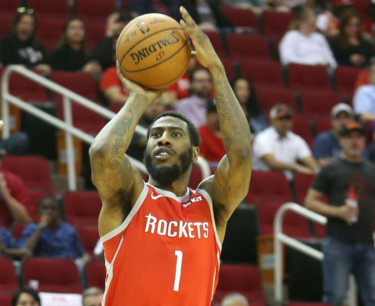 Iman Shumpert was among eight Rockets who made at least one 3-pointer among their NBA-record 27 against the Suns on Sunday night.