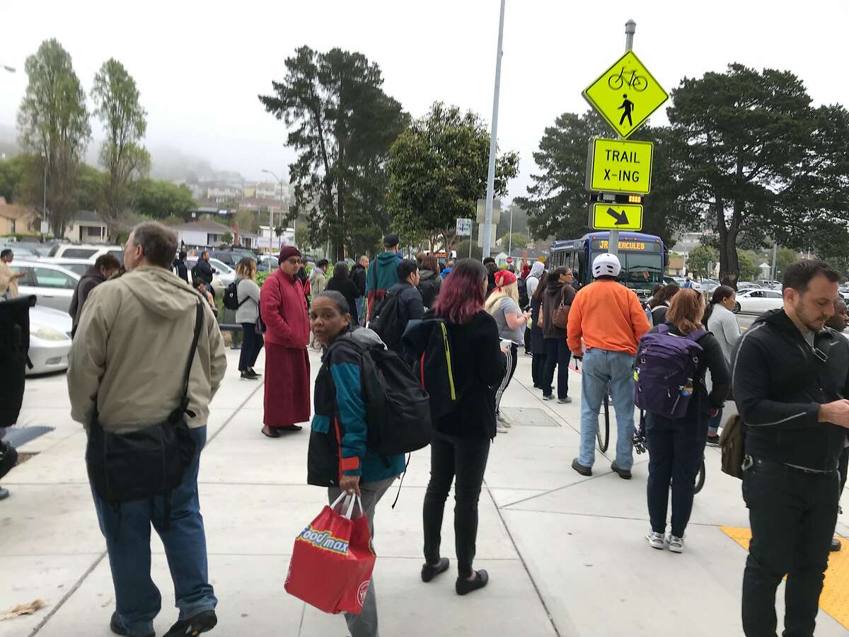 A person hit by a BART train Monday morning closed the El Cerrito del Norte and Richmond stations, causing delays in all directions, officials said.