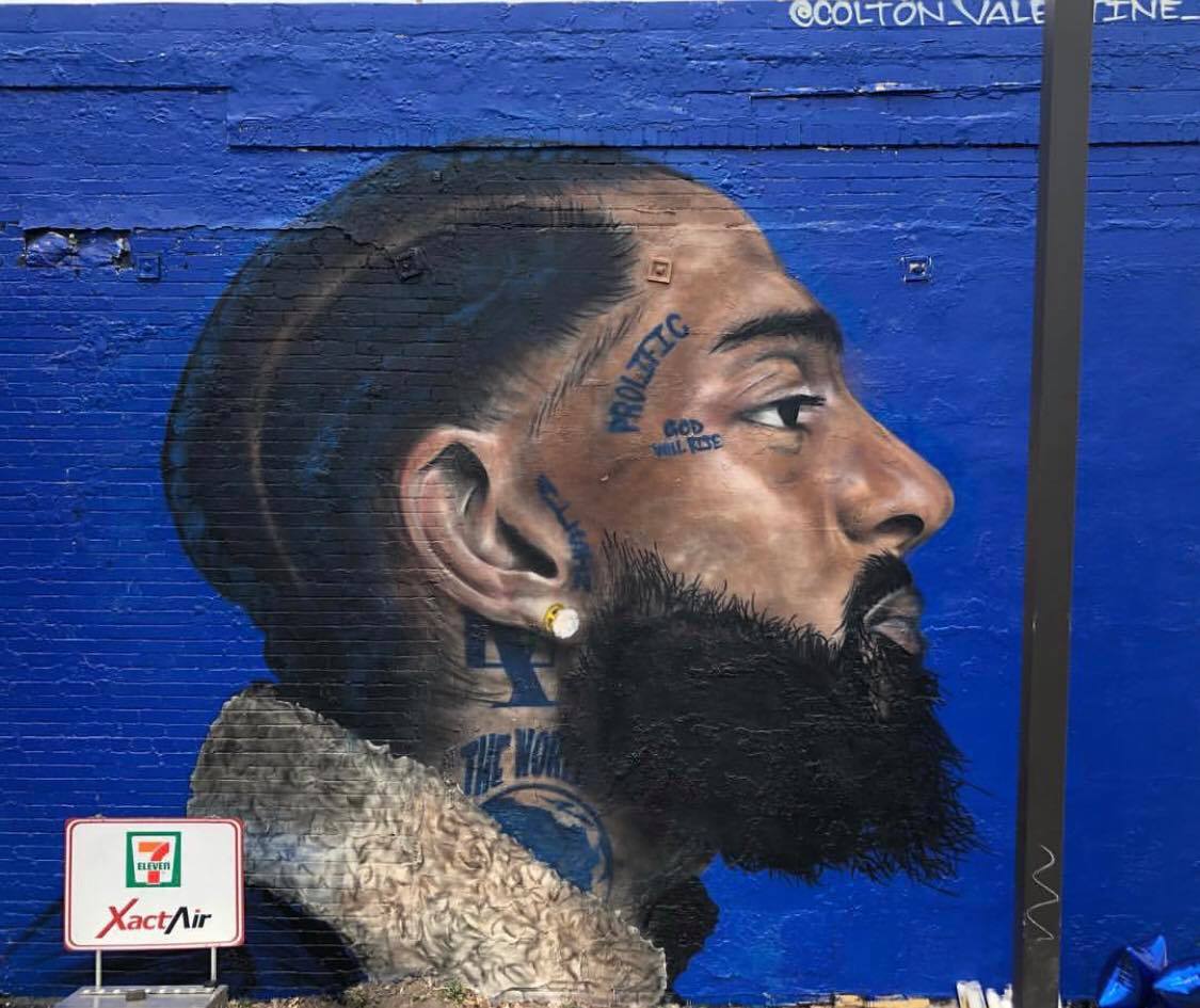 Late Nipsey Hussle Added To Lineup Of Rapper Murals