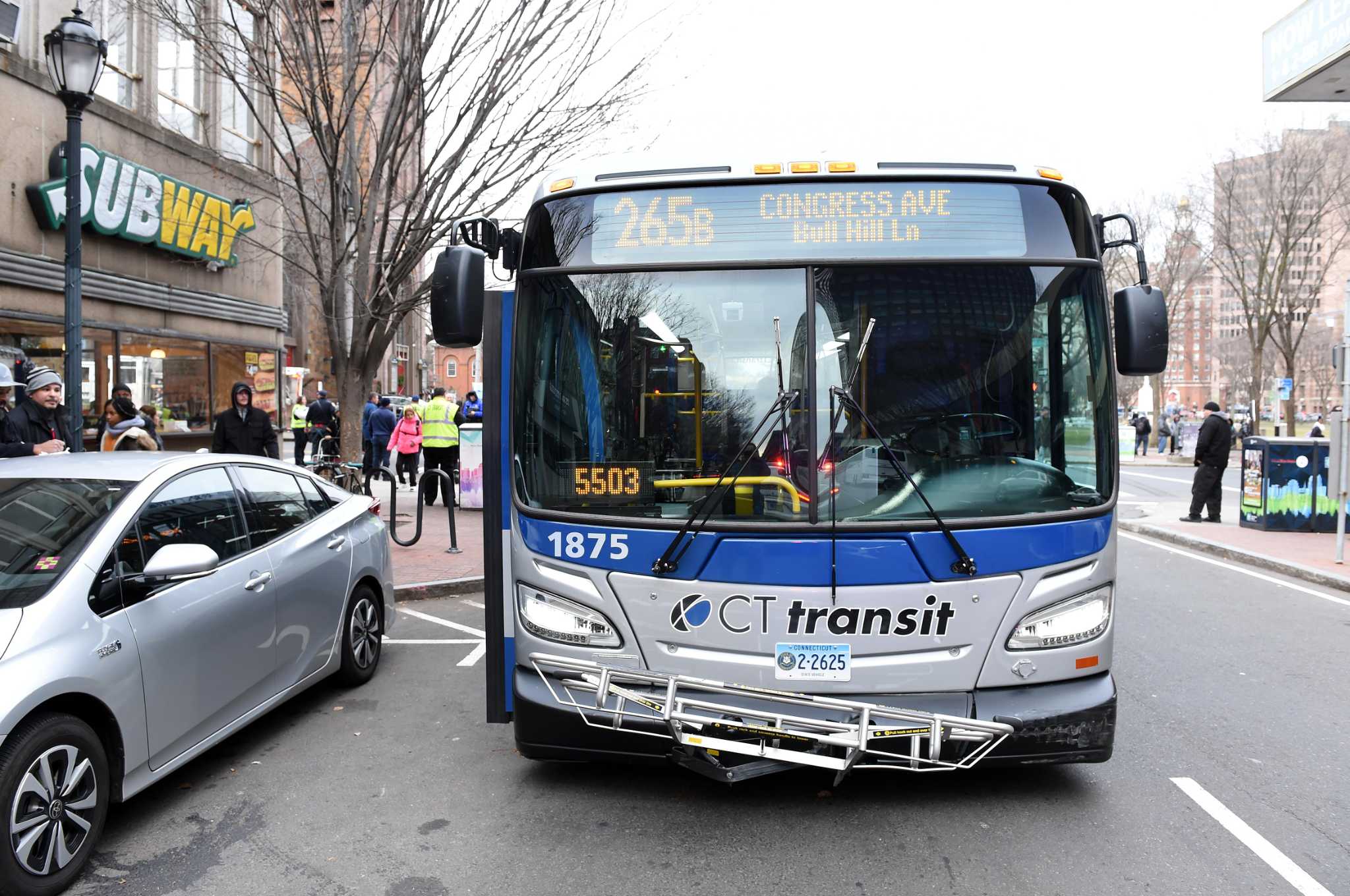 After assaults, CT Transit plans safety barriers for drivers