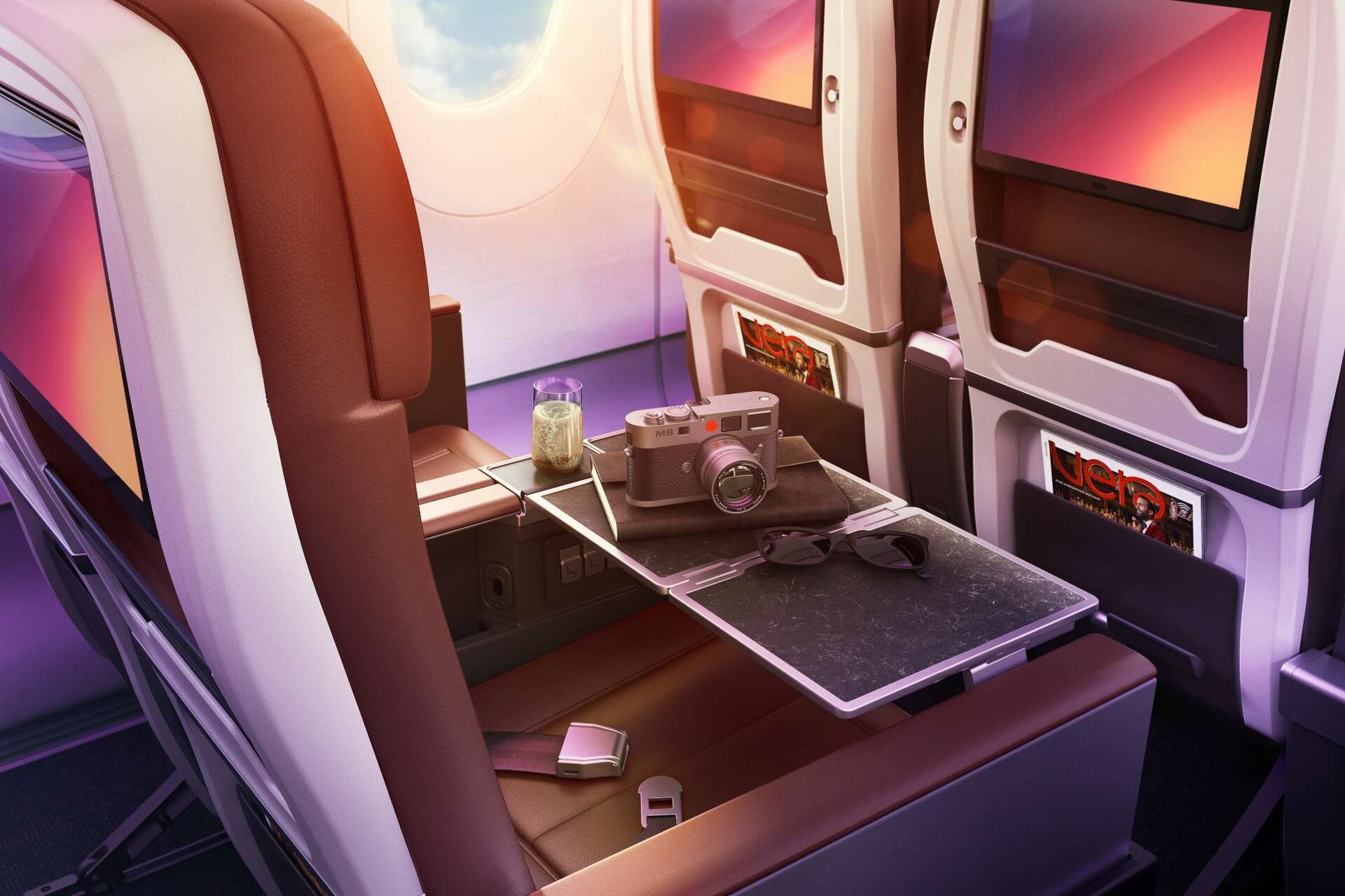 Virgin Atlantic reveals posh cabin for its newest aircraft [PHOTOS]