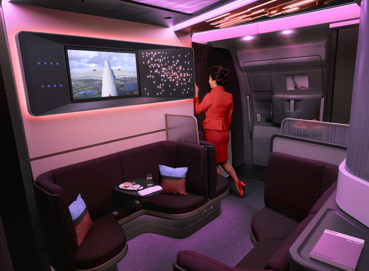 Virgin Atlantic Reveals Posh Cabin For Its Newest Aircraft Photos