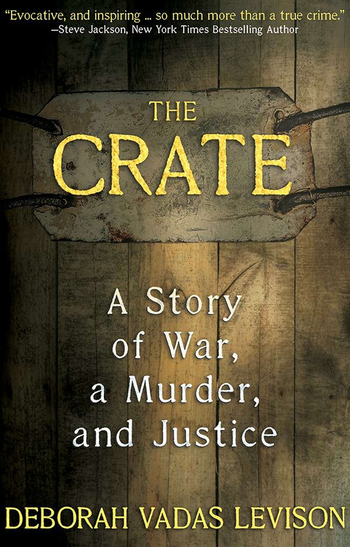 The cover of Deborah Levison’s latest book, ‘The Crate.’